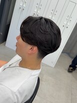 グルーマーズトウキョウ(GROOMER/S TOKYO)&nbsp;men's/メンズ/リバースセンターパート/ニュアンスパーマ