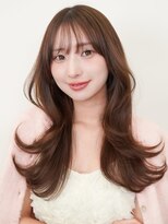 ラフィス ヘアーコロナ 河原町店(La fith hair corona)&nbsp;【La fith】韓国風スタイル×マロンブラウン×レイヤーカット