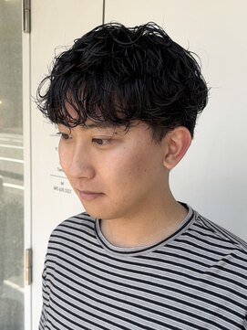 シベルバレー 横浜(sibell) 波巻きパーマセンターパートスパイラルパーマツイストパーマ韓国