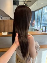 アカラ アネックス(acala annex)&nbsp;髪質改善ストレートロング【髪質改善/縮毛矯正/イルミナカラー】