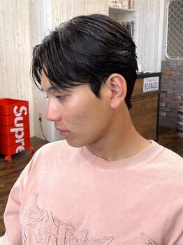 ラッド バイ ディーアンドティー(LAD by D&T)の写真/NEW OPEN!韓国風ダウンパーマは骨格補正と生え癖ケアでスタイリング簡単◎メンズ/メンズカット/縮毛矯正