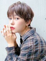 ルティア(Lutia)&nbsp;マッシュショート プラチナブラウン！