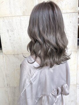 ラグーン 原宿 表参道(LAGOON) 【LAGOON】透明感と立体感。プラチナミルク。エアセミディ