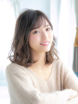 ロンド シャルム 吉祥寺(Lond charme) ロンド吉祥寺【千田大地】流し前髪レイヤーモテミディ