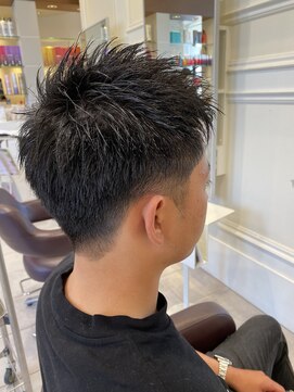 アヴァンス 天王寺店(AVANCE.) MEN'S HAIR ナチュラル×刈り上げ×手軽にスタイリング