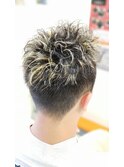 ツイストパーマ+カラースタイル