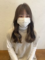 ノエルヘアー(Noel hair) アッシュグレージュにインナーベージュ♪