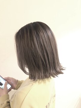 リー 枚方(Lee) 【熊谷】外ハネボブ×ベージュ