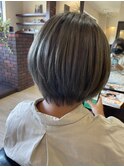 ハイライトグレージュbob