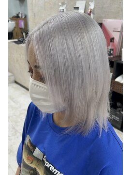 スキル 水戸(SKILL) ホワイトブロンド 髪質改善