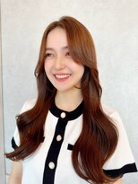 シーシンジュク 新宿南口(Sea shinjuku)&nbsp;韓国風前髪×ショコラアッシュ【ふんわりカール/新宿/髪質改善】