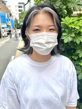 チュダック(ChuDuck) 【◎甘くてカワイイ◎】愛され《インナーホワイト》ケアブリーチ