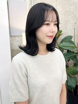 ノエ(noe)&nbsp;鎖骨ロブ×ダークグレー