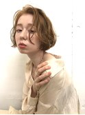 ボブパーマ/くせ毛風パーマ/ミニボブパーマ【大毛亮佑】