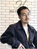 30代黒髪ベリーショート束感短髪刈り上げビジネス【河原町】