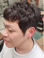 アポロカットステージ 相模大野店&nbsp;アップバング/ツーブロックマッシュ<理容室>[メンズ/相模大野]