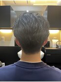 センターパート/田町/メンズカット/理容室/リバースパーマ