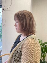 キジ(kiji)&nbsp;ミルクティーカラー / ウルフヘア〔久屋大通/久屋/丸の内〕