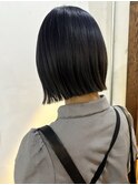 切りっぱなしボブ