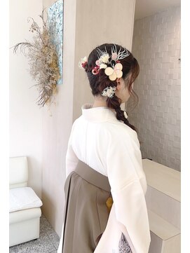 プリマベーラ(Primavera) 卒業式のヘアセット・はかま着付け 43