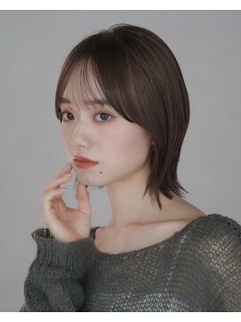 アンアミ オモテサンドウ(Un ami omotesando) 【Un ami】ミディアムボブヘア