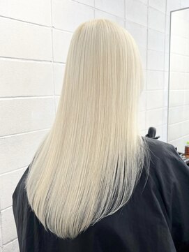 ニコ トウキョウ 渋谷(nico TOKYO) ホワイトブロンドダブルカラーケアブリーチハイトーン