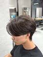 ブラック 渋谷 2nd(BLUCK) ニュアンスパーマで朝のセットが1分になります