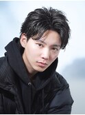波巻き/ハイライト/マッシュパーマ/ウルフ/センターパート[新宿]