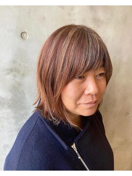 マサゴ アヴェダ(masago AVEDA) ポイントハイライトで遊び心をプラス