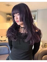 ニコフクオカヘアーメイク(NIKO Fukuoka Hair Make)&nbsp;ラベンダーグレージュ/姫カット/レイヤーカット