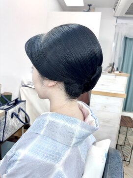 ファースト 祇園本店(first) 【セットサロンfirst】洋髪(芸妓髪)前髪おろしver.♪