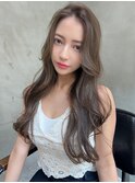 【 kate 大宮】ツヤ感グレージュ×韓国巻き