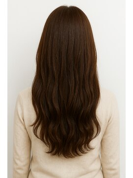 エシカル(ethical) 巻き髪レイヤー×センターパート