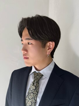 ビジネス向け　毛流れヘア