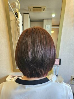 フィリア firiaの写真/オーガニックカラーで髪も頭皮も喜ぶ！上質な艶と手触りを実感♪