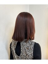サロン(SALON)&nbsp;ローズブラウンの結べるボブヘア