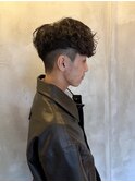 スペインカール　池袋美容室　フェード　バーバー