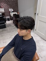 山野愛子美容室 銀座店 清潔感 刈り上げセンターパート