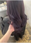 バイオレットカラー（ブリーチあり