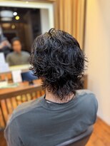 アリレイナ美容室 鎌倉店(ARIREINA) 鎌倉メンズセンターパートフェザーパーマ20代30代