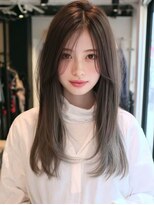 ロッソ 大橋店(Rosso)&nbsp;グレージュの軽やかストレート【大橋】