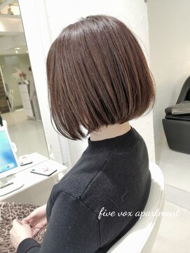 ファイブボックスヘアー 広島(five vox hair) シンプルボブ