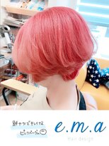 エマヘアデザイン(e.m.a Hair design)&nbsp;ピンクベージュ