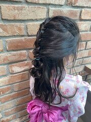 【Bay  shore 池袋】キッズヘアセット