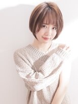 ウィズアール 成田三里塚店(Wiz-R)&nbsp;愛されラフショートボブ×シルキーベージュ