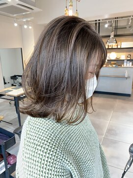 美容室 ツリー(Tree) ノンブローでおさまる大人スタイル『Tree hairsalon 』本厚木