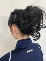 ムース 福島市店(Mousse-88-)&nbsp;編み込みアップ ダンスＶｅｒ．