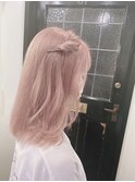 ホワイトピンク ピンクカラー miyuki