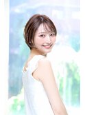 【Aere池袋】大人可愛いショート×サファリベージュ☆小林正重