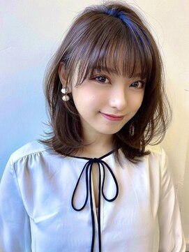 ハニーシブヤ(HONEY shibuya) 大人可愛い20代30代40代小顔くびれふんわりミディグレージュ★